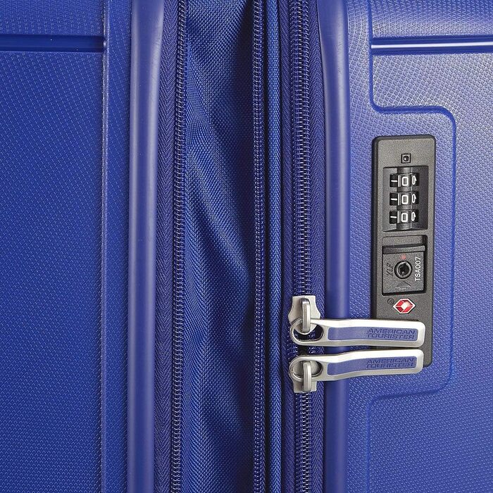 Валіза American Tourister Sunside Spinner 77 см, розширювана, 4.5 кг, 106/118 л, червона (Sunset Red)