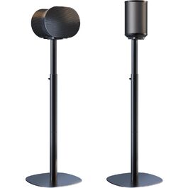 Підлогові стійки для колонок SONOS Era 100 та Era 300, регульовані по висоті (74-99 см), чорні, 1 пара