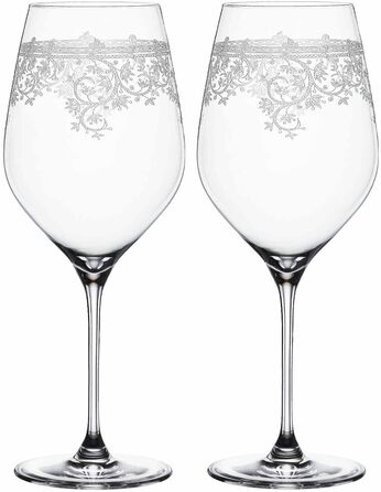 Набір бокалів для бордо Spiegelau Arabesque, 2 шт, 810 мл, кришталь