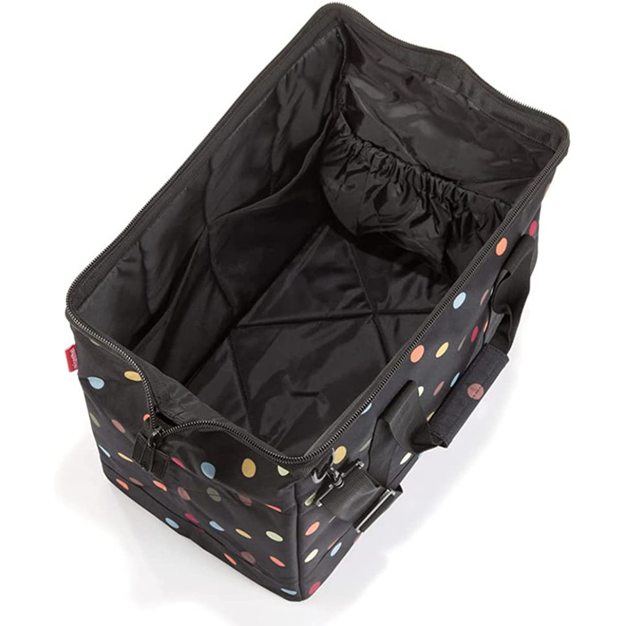 Дорожня сумка Reisenthel Allrounder L з великою косметичкою Toiletbag XL, горошок