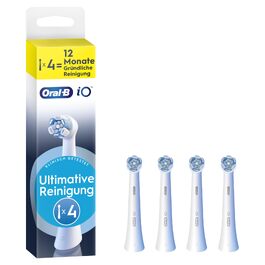 Смінні насадки для електричної зубної щітки Oral-B iO Ultimate Cleaning, білі, 4 шт.