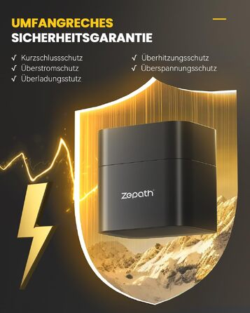 Набір з 8 акумуляторів AA Li-ion 1.5V 3600mWh з зарядним пристроєм та кейсом для зберігання, перезарядні літієві батарейки