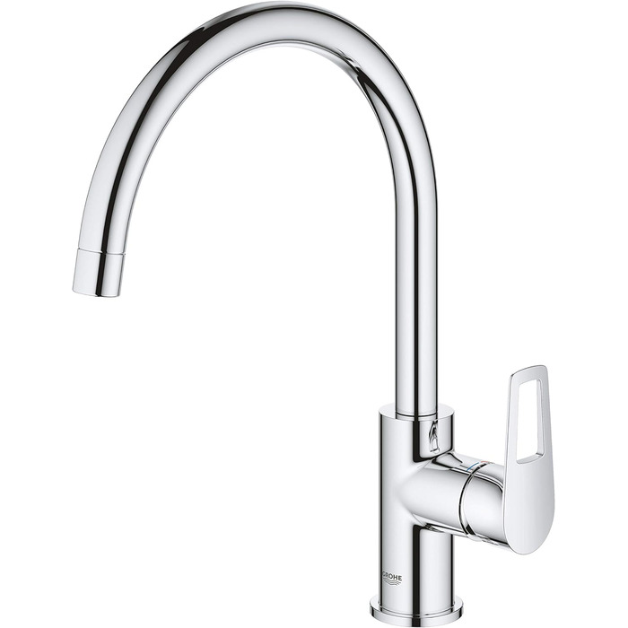 Змішувач для кухні GROHE Start Edge одноручковий, високий вилив, хромований (31374001)