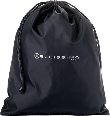 Фен Bellissima P7 3200 з іонізацією, 2100 Вт, професійний мотор, 2 швидкості, 3 температури, насадка-дифузор для локонів, холодне повітря, підсвічування, дорожній футляр, кабельний затискач