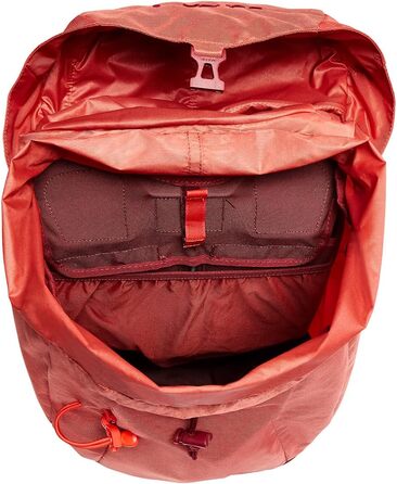 Жіночий туристичний рюкзак VAUDE Skomer 24L з вентиляцією спини та дощовиком, універсальний розмір, колір Hotchili