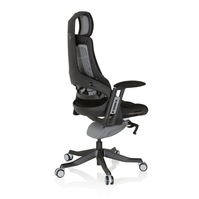Офісне крісло / Обертове крісло SPEKTRE BLACK Тканина Black hjh OFFICE