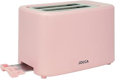 Тостер JOCCA Nature на 4 скибки, 7 режимів, розморожування, підігрів, анулювання, широкий слот, збір крихт, чорний