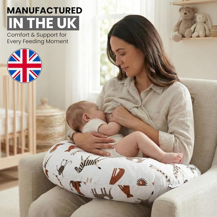 Подушка для годування Cuddles Collection Stillkissen 4-в-1 (Райдуга) багатофункціональна, для вагітних та годуючих мам