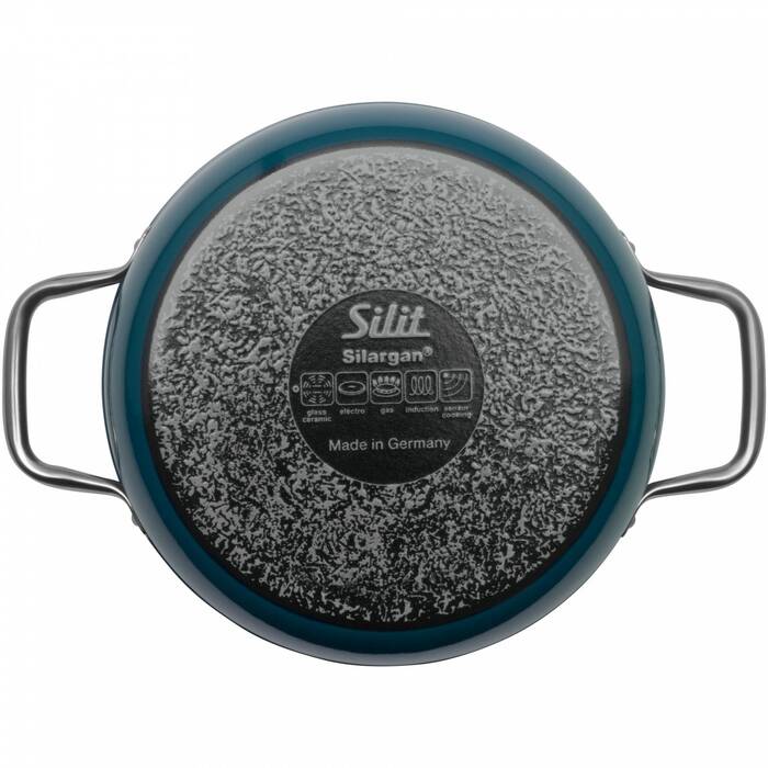 Каструля 22 см, зеленувато-блакитна Compact Silit