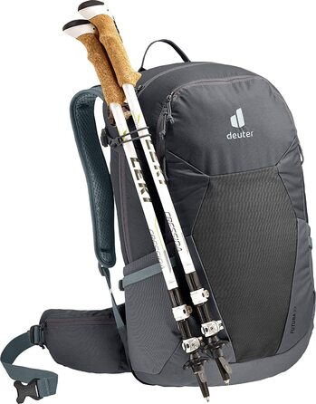 Рюкзак для туризму Deuter Futura 27 л, графітовий, анатомічна спинка