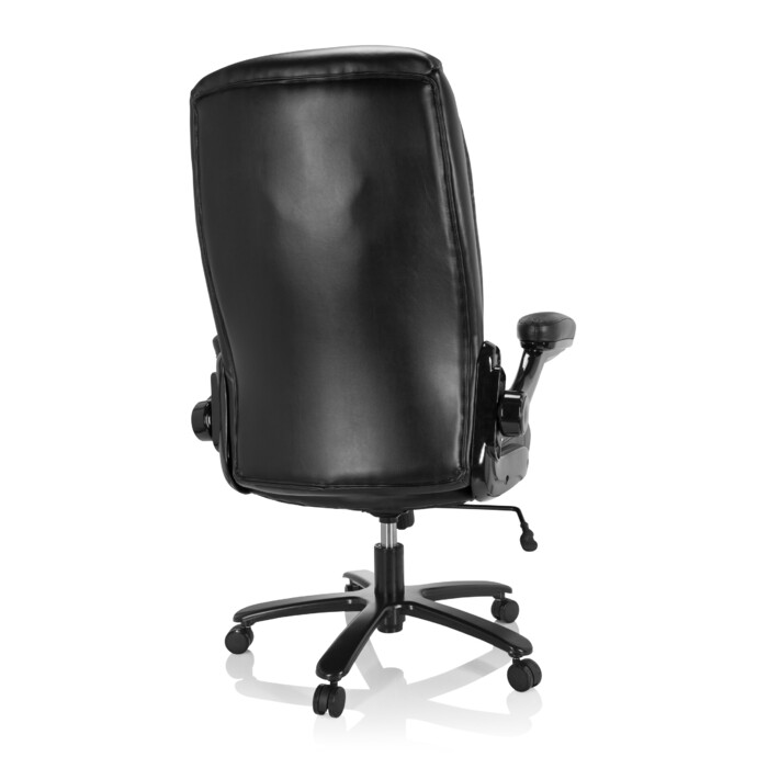 Надміцне крісло / офісне крісло INSTRUCTOR III XXL імітація шкіри чорний hjh OFFICE
