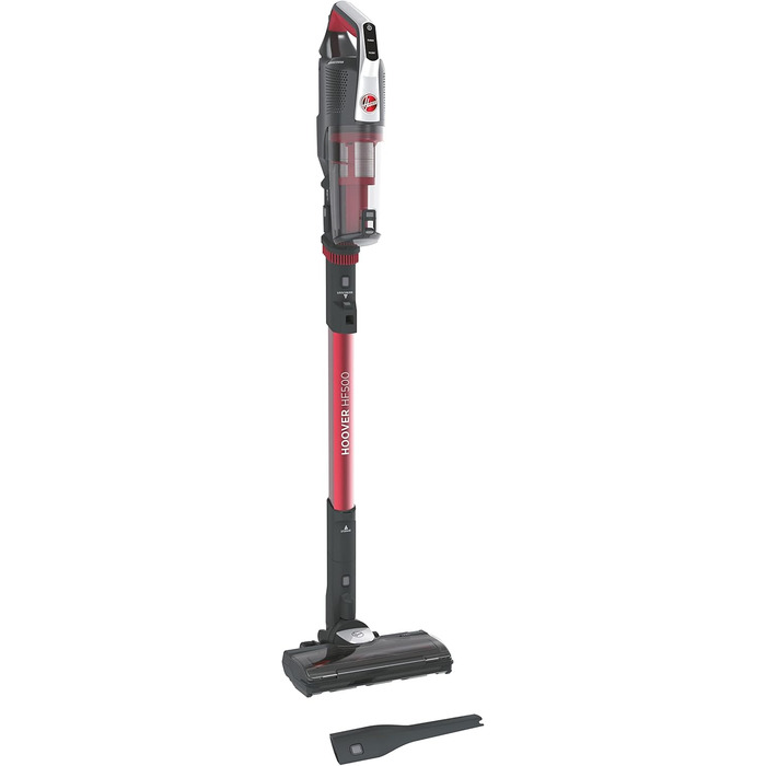 Бездротовий пилосос Hoover H-FREE 500 HF522STH HOME, акумуляторний, без мішка, до 30 хв роботи, LED-підсвітка, компактне зберігання, паркування
