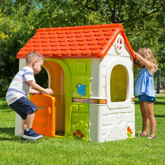 Дитячий будиночок Feber Fantasy House FAMOSA (FEH17000) для ігор вдома та на вулиці, багатокольоровий, з дверцятами, 2-6 років