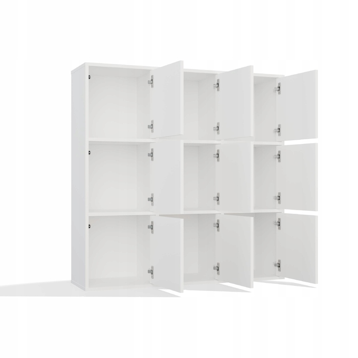 Стелаж TopEshop 110,5 см x 110,5 см x 30 см, білий