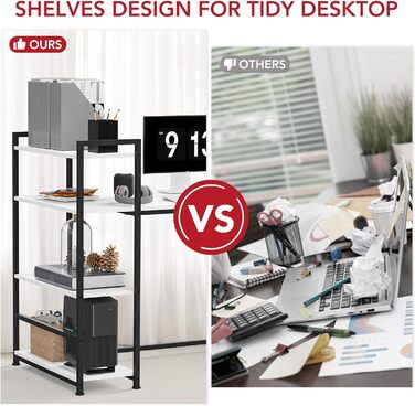 Стіл SANODESK FD для комп'ютера та їдальні, домашній офіс, 120x60x75 см, горіх+чорний, без шафи