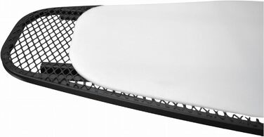 Праскавальна дошка York Family Helpful 120x42 см, для парових станцій, регульована висота, з чохлом із бавовни, Greycircles