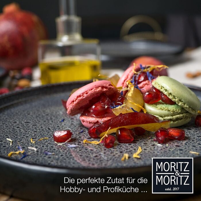 Набір тарілок Moritz & Moritz SOLID 21 см, 4 шт, керамічні десертні, для тортів та сніданків