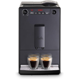 Melitta Solo – кавоварка автоматична з регульованим носиком, компактна кавомашина з знімним резервуаром для води, для еспресо або крем-кави, чорна