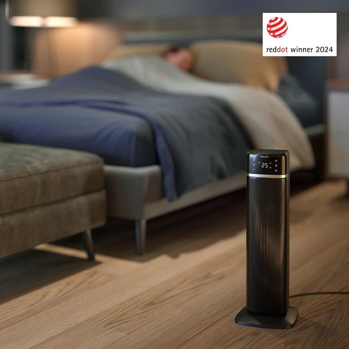 Теплова завіса-обігрівач Philips Smart 5000 серії, 2000 Вт, чорний