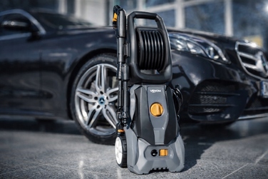 Мийка високого тиску VENOM 1800W, алюмінієвий насос, 140 бар, шланг 5,2 м з котушкою