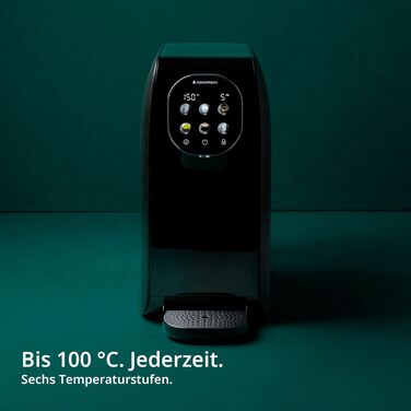 Система зворотного осмосу OsmoFresh Quella Pro Black з гарячою водою та 7-ступеневою фільтрацією для кухні, офісу, кемпера - чиста питна вода без вапняного нальоту