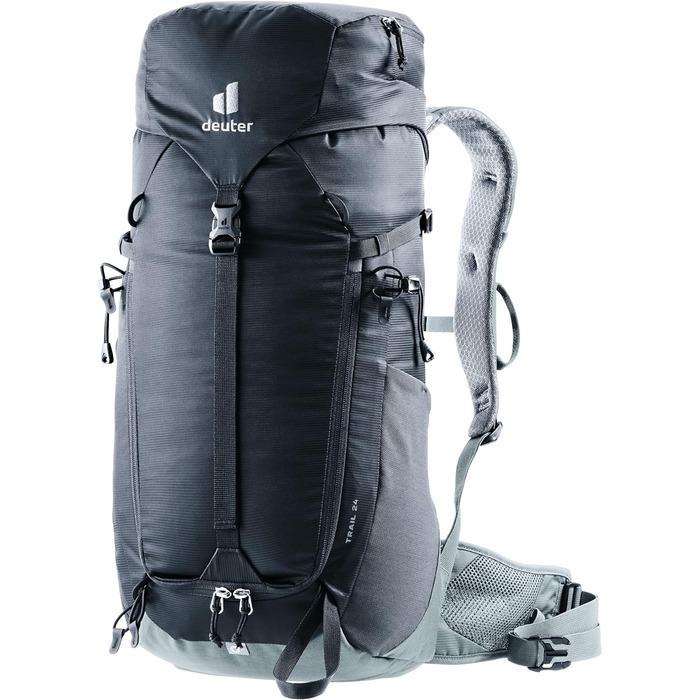 Рюкзак Deuter Trail 24 для хайкінгу та скелелазіння, чорний, 24 л (модель 2024)