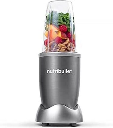 Електричний блендер Nutribullet Original 600 Вт, міні-смузі міксер, подрібнювач, легке очищення, компактний NB603DG