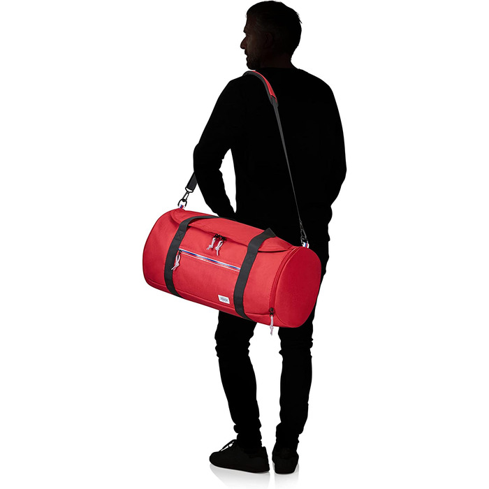 Дорожня сумка American Tourister Upbeat Weekender S, 55 см, 44 л, червона