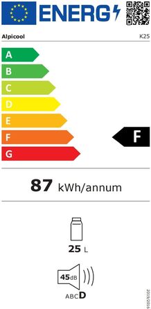 Автохолодильник VEVOR 35л нержавіюча сталь 12/24V DC & 220V AC, портативний компресорний холодильник -20°C до +20°C для авто, вантажівок, кемпінгу