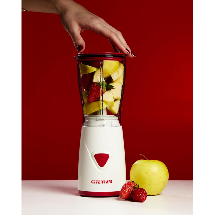 Блендер G3Ferrari Mister Fruit, 170 Вт, 500 мл, пластик, білий