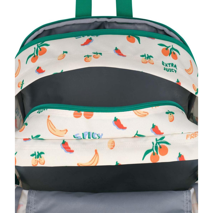 Рюкзак JanSport Big Student Five A Day Cream, великий шкільний кремовий
