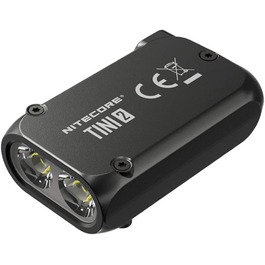 Ліхтар-брелок Nitecore TINI 2, 500 люмен, акумуляторний, чорний