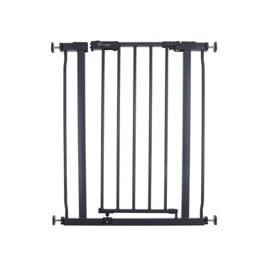 Захисні дверні та сходинкові бар'єри Dreambaby AVA Slimline 61-68 см, білі/вугільні - з механізмом затискання