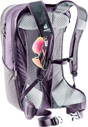 Велосипедний рюкзак Deuter Race Air 14+3 л, лаванда-фіолетовий