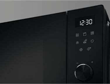 Мікрохвильова піч AEG MFB252DB з грилем, інверторна, 25л, 900Вт, SteamPot, чорна