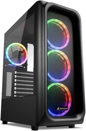 Ігровий корпус для ПК Sharkoon TK5M RGB з підсвіткою