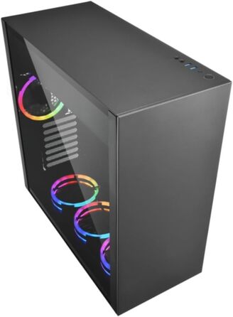 Корпус для ПК Sharkoon Pure Steel з RGB підсвічуванням