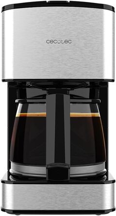 Кавомашина Cecotec Coffee 56 Heat: 1.3л, 12 чашок, LCD, нержавіюча сталь, програмування, захист від крапель, автоматичне відключення