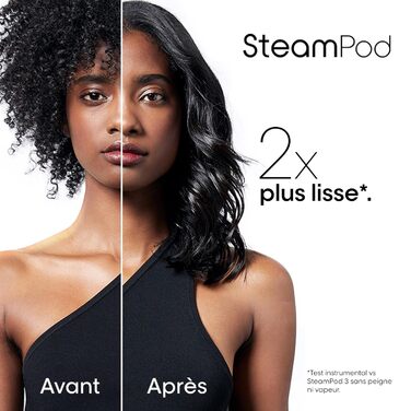 L’Oréal Professionnel Paris SteamPod 3.0 — паровий стайлер для волосся з доглядом, підходить для всіх типів волосся, технологія пари