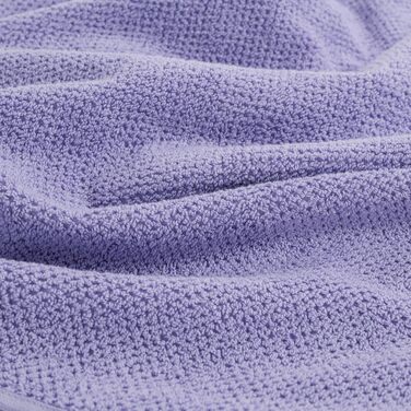Рушники Herzbach Home Spa 50x100 см, 100% бавовна, лаванда, набір 2 шт.