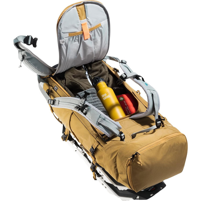 Жіночий туристичний рюкзак Deuter Rise 32+8 SL для снігоступів, 32+8 л, карамельний