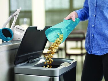 Акумуляторний ручний пилосос Black+Decker WDA315J 10.8В 1.5Аг, 2-в-1, для вологого та сухого прибирання, безмішковий, синьо-білий Dustbuster