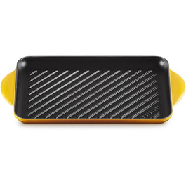 Гриль-сковорода Le Creuset прямокутна чавунова, 33 см, Nectar