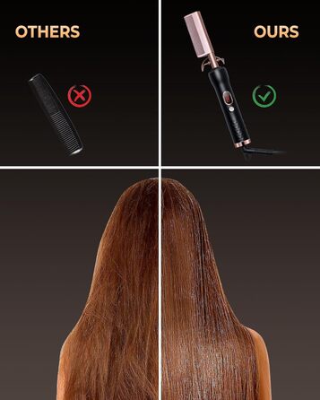 Мультистайлер для волосся 6 в 1 Airstyler, 1400 Вт, іонізація, автоматичний локон, професійна гаряча щітка, випрямляч і фен