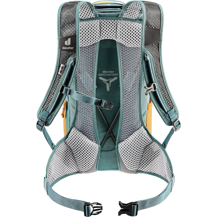 Велорюкзак Deuter Race Air 10, 10 л, кориця/синій, для велосипеда