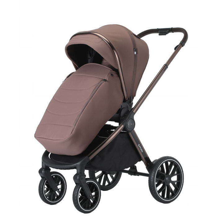 Дитячий візок 2в1 Adamex Spark Chocolate Truffle