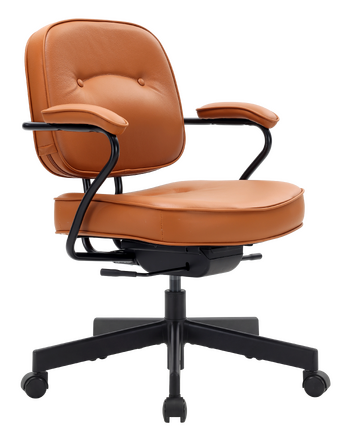 Крісло офісне SIHOO L3C PVC Vintage Brown