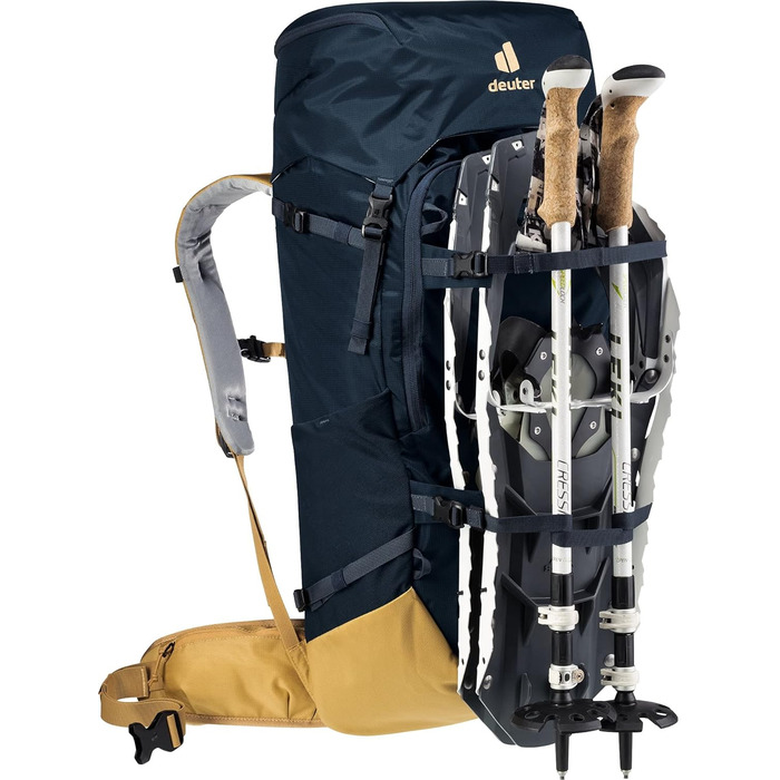 Туристичний рюкзак Deuter Rise 34+ L для снігоступів, інк-карамель