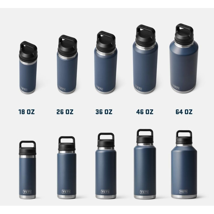 Термос YETI Rambler з кришкою Chug, 532 мл (Moon Dust)