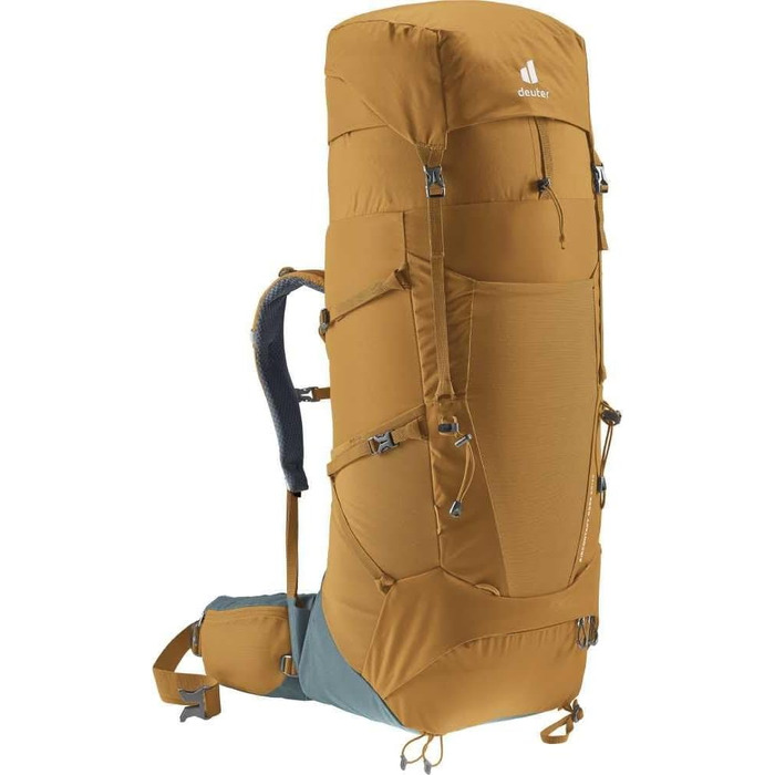 Рюкзак для трекінгу Deuter Aircontact Core 50+10 л, мигдальний-бірюзовий